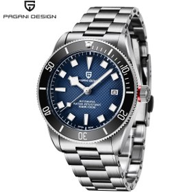 Resim Pagani design PD-1671 100M Su Geçirmez NH35 Japon Mekanizma Otomatik Mekanik Saat Safir Cam Full Çelik Erkek Saat 
