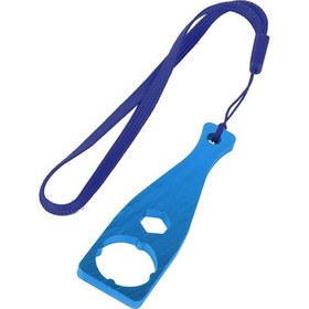 Resim Mavi İngiliz Anahtarı-yükseltilmiş M5 Thumb Vida Hiçbir Cıvata Somun Mtb Bisiklet Bisikle Telefon Tutucu Fotoğraf M. Aks. 42621479 