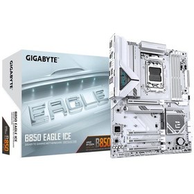 Resim Gigabyte B850 Eagle Ice Am5 Ddr5 8200mhz Oc Atx Gaming Oyuncu Aaaa11gıg0045 