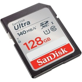 Resim SanDisk Ultra SDSDUNB-128G-GN6IN 128 GB SDHC/SDXC Class 10 UHS-I Hafıza Kartı 
