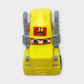 Resim Sürtmeli Oyuncak Tır - Sarı (Lisinya) 