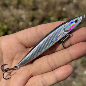 Resim Bronz Parıltılı Yansımalı Batan Yem, 2025 Yaz Yeni Modeli, 9.5cm/3.74in Uzunluk, 20g/0.7oz Ağırlık, Yüksek Karbon Çelik Kanca, Gerçekçi Balık Gözü Tasarımı, Her Türlü Olta Ortamına Uygun 