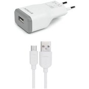 Resim Samsung Uyumlu Şarj Aleti Şarj Cihazı 1 Metre Kablo + Adaptör 