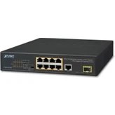 Resim Planet PL-FGSD-1011HP 8 Port 10/100TX Poe+ 1 Port Gigabit 1 Port Sfp 120W Poe Masasütü Switch 