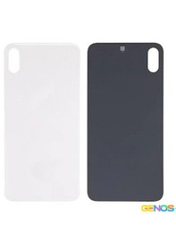 Resim Apple Uyumlu iPhone Xs Geniş Kamera Delikli Batarya Kapağı Beyaz Sn807847 