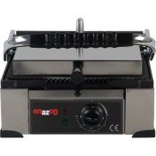 Resim Enazon Sanayi Sinde Ev Tipi 8 Dilim Demir Döküm Tost Makinesi 1550 Watt 30x23 Cm 