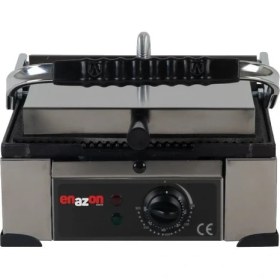 Resim Enazon Sanayi Sinde Ev Tipi 8 Dilim Demir Döküm Tost Makinesi 1550 Watt 30x23 Cm 