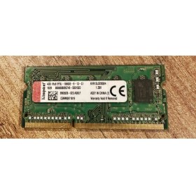 Resim Kingston 4gb 1333 MHz Ddr3 KVR13LSE9S8/4 Notebook Server Ram Bellek 