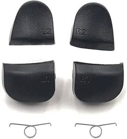 Resim Ambertown PS5 V1.0 BDM-010 DualSense 5 PlayStation 5 Controller Değiştirme (L2 R2 Düğmeler + 2 Yay) için L1 R1 L2 R2 Tetik Düğmeleri Kiti Düğmesi 