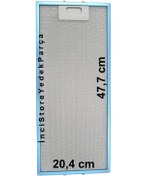 Resim Flexa 20212815 Ankastre Davlumbaz Sürgülü Aspiratör Alüminyum Metal Tel Kaset Yağ Filtresürgülü 