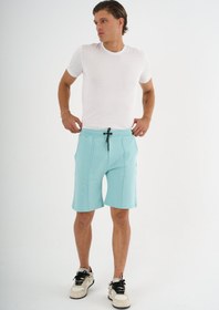 Resim Zane Erkek Comfort Fit Turkuaz Şort & Bermuda - Turkuaz / L 