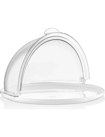 Resim Ztf Global Trade Gastroplast ,kırılmaz , Ultra Hafif ,şeffaf , Polikarbon Plastik Fanus ve Tepsi Setleri .otel ,pastane,kafe,ev ve Restoranlar Için. 