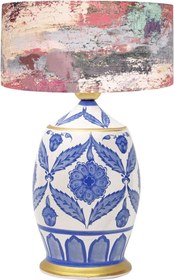 Resim vinner Handmade Ceramic Botanical Özel Tasarım Abajur - Redmixed VNRCERBOA045 