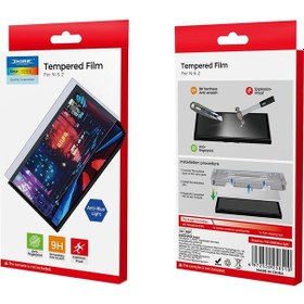 Resim Nintendo Switch 2 Temperli Cam Ekran Koruyucu Mavi Işık Filtresi Filmi Dobe Tns-3166b 