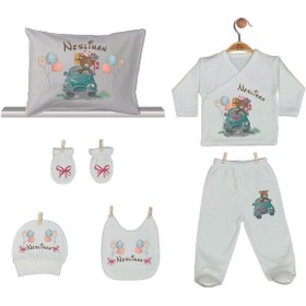 Resim Pia Baby Gl 1935-08 Isme Özel Yastık Zıbın Set 