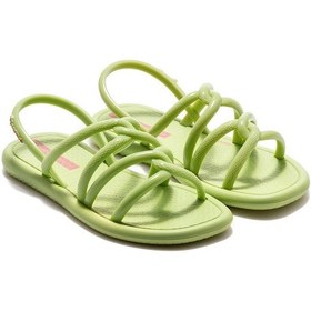Resim İpanema Meu Sol Çocuk Sandalet Yeşil Pembe 27/35 DD0404 Sarı 