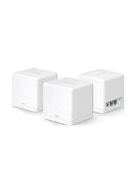 Resim MERCUSYS HALO H30G AC1300 Dual Band Mesh Sys em 3-lü Paket 