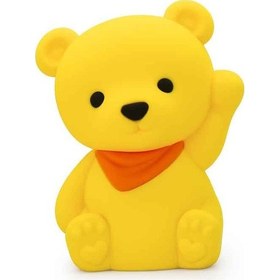 Resim Dhink Silikon Gece Lambası Ayıcık Sarı 