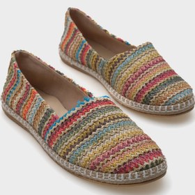 Resim Pasarella Hasır Kadın Espadril - Multi / 38 