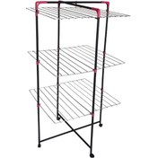 Resim Kanat Tower Üç Katlı Katlanabilir Çamaşır Kurutmalık Askı Siyah 