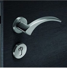 Resim Çebi 537 Lena Kapı Kolu Kare Rozet Inox Rozetli Wc Tk - Inox 