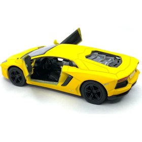 Resim Kinsmart Lamborghini (Mat Renkli) Çek Bırak 5inch. 