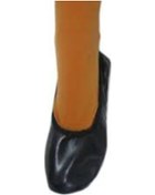 Resim Siyah Pisipisi Bale Ayakkabısı Siparişinizi Bir Beden Byük Vernz Siyah 