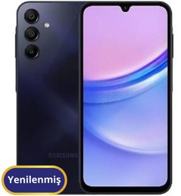 Resim Samsung A15 Yenilenmiş TR Garanti | 128 GB 6 GB Siyah 