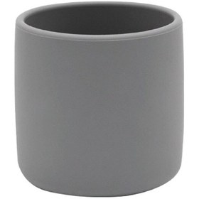 Resim Oioi Silikon Mini Bardak Powder Grey 
