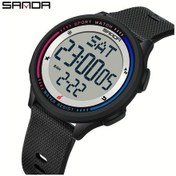 Resim Cloud011 Siyah Beyaz Kadın Erkek Led Ekranlı Fitness Koşu Pedometre Kronometreli Tpu Saat Diğer 
