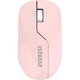 Resim Everest SMW-973, Pembe, USB Nano 2,4g Kablosuz, 1200DPI, Optik, 4 Tuşlu, Mouse 