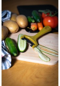 Resim Solingen Simli Gold Sapan Soyacak Paslanmaz Alman Çeliği, Ergonomik Sap, Yüksek Keskinlik-210 Sarı 