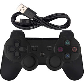 Resim SFL Product Ps3 Kablosuz Oyun Kolu Dualshock 3 Wireless Controller Joystick + Şarj Kablosu 