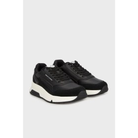 Resim Armani Exchange Logolu Süet Detaylı Kalın Taban Sneaker Ayakkabı Erkek Ayakkabı XM001718 AF17544 UC001 