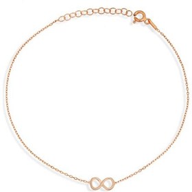 Resim Argentum Concept - Sonsuzluk Motifli Gümüş Halhal 