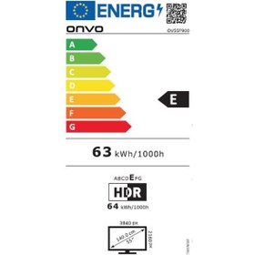 Resim ONVO OV55F900 55" 139 Ekran Uydu Alıcılı 4K Ultra HD Android Smart LED TV 