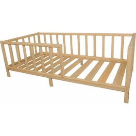 Resim Açelya Ahşap Çocuk Montessori Karyola 120 200 Cm Diğer 