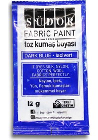 Resim Südor Toz Kumaş Boyası 12 Gr. Lacivert 