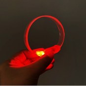 Resim AyrStore 3 Modlu Pilli Led Işıklı Esnek Parti Bilekliği Kırmızı 