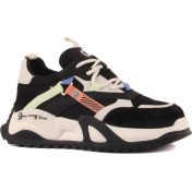 Resim Guja 24Y425 Ithal Kalın Taban Fashion Kadın Spor Ayakkabı 