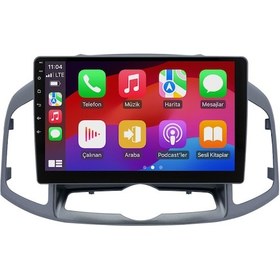 Resim Chevrolet Captiva Android Multimedya Sistemi 2012-2015 4gb Ram, 64gb Hafıza, Bluetooth, Carplay & Android Auto Kamera 9" 