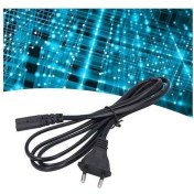 Resim Fastbuy 250v 2.5a Güvenli Elektrik Kablosu, Ev Aletleri İçin, Iec-320-c7 8'li Bağlantı, 1m Uzunluk, Pvc Kapaklı, Dayanıklı Ve 