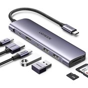 Resim Usb C To 4K Hdmı 100W Pd 2xUsb-A Sd Micro SD Kart Okuyucu Dönüştürücü Çoklayıcı Hub Ugreen