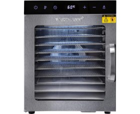 Resim Wartmann Paslanmaz Çelik Sebze Kurutma Makinesi WM-2110-DH Geniş Kurutma Alanı 