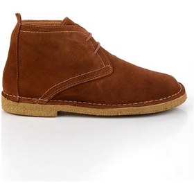 Resim Taba Hakiki Deri Kadın Bot & Bootie K02608203302 Taba 