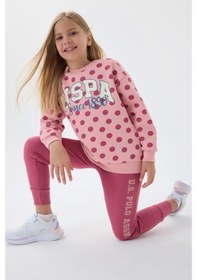 Resim U.s. Polo Assn Kız Çocuk Pembe Eşofman Takımı Us1230-c-v1 Pembe 