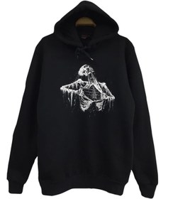 Resim fame-stoned Kurukafa Skull Baskılı Çocuk Sweatshirt 