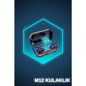 Resim Kadınlar Için 3 Kordonlu Akıllı Saat ve Dijital Göstergeli Powerbankli Bluetooth Kulaklık Dok 