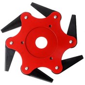 Resim Dianziye Manganez Alaşımlı 6 Tırnaklı Kesici Kafa - Çim Biçme Makinesi Aksesuarı, Seritli Ve Derin Kesim, Zırhlı Malzeme İle Uzun Ömürlü 