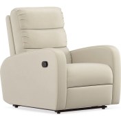 Resim Enza Home ENRİC Baba Koltuğu Krem-Taytüyü Desenli Kumaş 